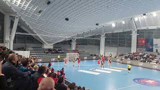 Highest decibels ever recorded in a handball game?! Lovcen - Kadetten 26:29