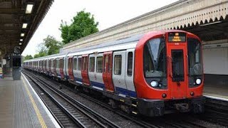 District line train ride from Tower hill to Fulham Broadway