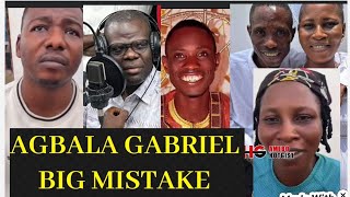 ASISE NLA NI FUN AGBALA GABRIEL LATI NAA OGBENI MUHIDEEN ??