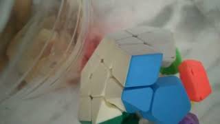 Assemble a 3x3 and megaminx rubic;s cube