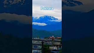 Beautiful Morning View of Himalayas, Machhapuchhre, Annapurna, Dhaulagiri.Bihan uthne bitikai himal.