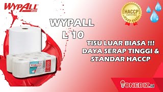 TISU PENYERAP TINGGI | Jual Wypall L10 Roll Control Wipers, Distributor Wypall L10 Roll Control Wipe