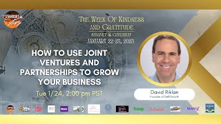 David Rickland   How to use Joint Ventures and Partnerships to Grow Your Business