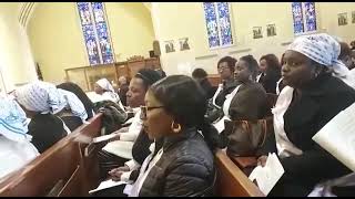 St Patricks Catholic Women Assoc & Ladies of St Agatha Jumuiya singing the Responaorial Psalm 23