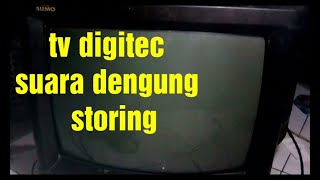 tv digitec suara dengung