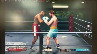 Undisputed Boxing Steam Deck Gameplay with settings 35-45fps