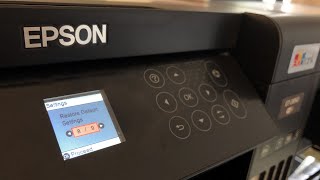 How to factory reset to defaults (network, copy, scan or all) for EPSON EcoTank 2850 #ecotank