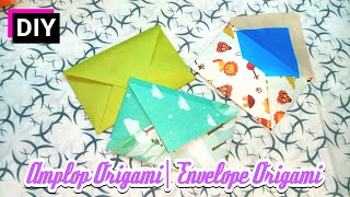 CARA MEMBUAT AMPLOP DARI KERTAS | AMPLOP LEBARAN | AMPLOP ORIGAMI | ENVELOPE ORIGAMI