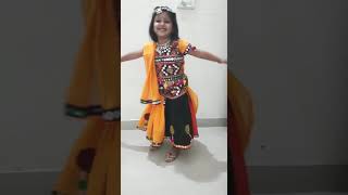 Navratri Garba at home  Avika little Angle