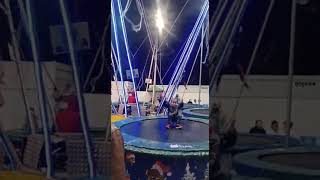 Kids Jumping Trampoline Challenge Family Fun|2023