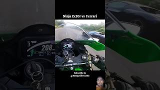 Kawasaki Ninja Zx10r rider Bike 🏍 #shorts #shortsvideo 2k Viral Bike 1M #Video @refugiomental6032