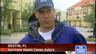 Hurricane Dennis Coverage (7/10/05 - 5pm) - The Weather Channel