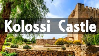 KOLOSSI CASTLE CYPRUS (Things to do in Cyprus)