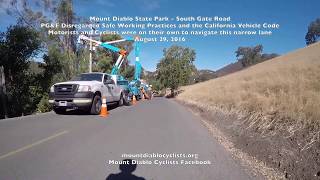 PG&E UNSAFE WORK PRACTICES:CVC:MDSP:8:29:16