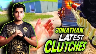 Jonathan Latest Clutches Gameplay [] Pubgm India🇮🇳