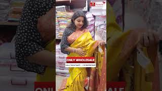 ഇത്രയും കിടിലം സാരി Wholesale ratelo😧😧 #new #shorts #reels #explore #viralvideo #saree #onam #short