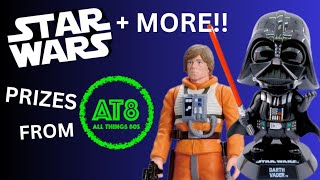 What PRIZES did I win in the @AllThings80s giveaway? | Star Wars and Transformers mystery boxes!!