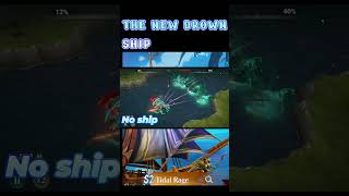 before and after getting the drown ship