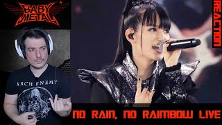 Babymetal - No Rain, No Rainbow Live REACTION