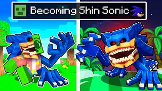 Becoming SHIN SONIC in Minecraft!