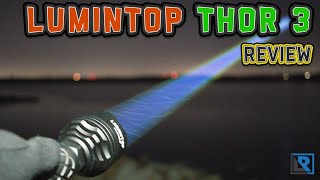 Lumintop Thor 3 Ragnarok Review (1.562 Million candela!, Discount Available)