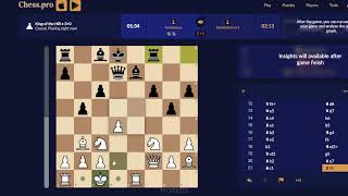 King of the Hill! Playing Level 4 Stockfish Computer Bot! (ChessPro) #chess #2024 #bot