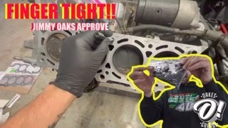 Jimmy Oaks made me do it!! // Nissan S14 1uz Gets ARP HEADS STUDS AND HEAD GASKET INSTALLED