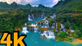 World Beautiful Waterfalls || 4k Ultra HD Video || 4k Nature Beauty