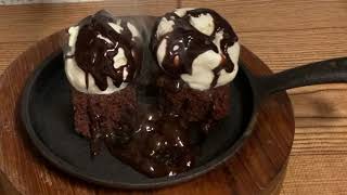 sizzling brownie with Ice Cream #Icecream #Brownie #sizzlingbrownie