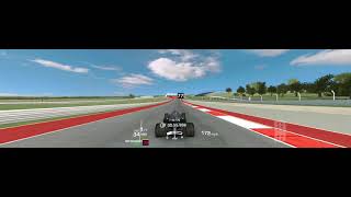 Formula 1 United States COTA F1 2020 challenge 3-2 Real Racing 3 5120x1440 Mercedes-AMG W11 RR3