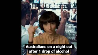 Australians night out