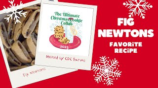 Fig Newton Cookie Recipe // #ultimatecookies23 #christmascookies  #easy