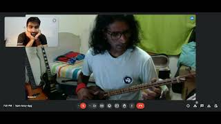 Our student from Mauritius plays Kereshme ! Setar Online class in English with our student