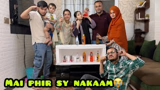 Arrange The Drink🍺|CHALLENGE||😜mama papa ki funny laraai hogai😂