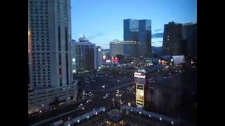 Elara Las Vegas Strip Room View at Night