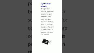 Light Barrier Module                                #shorts