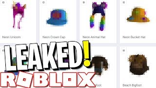 NEW ROBLOX ITEMS LEAKED!! *SECRET*