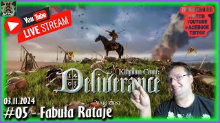 🏹 Kingdom Come: Deliverence 🏰 - Fabuła Rataje - GameplayPL 💻 LIVE dubbing CZ - 03.11.2024