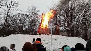 Проводы зимы, масленица 2018, Тольятти Фани парк