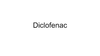 Diclofenac sodium | pharmacology mbbs