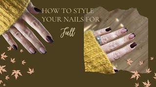 Hard gel nail tutorial plus easy gel polish design