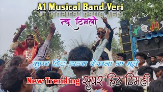 A1 Musical Band Veri  💫 New Timli 🥰 2024#viral #aadiwasi #dance #mr.r1