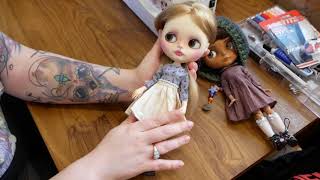 Making my first Blythe dress