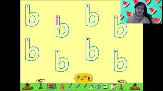 Teacher Beth teaches Jolly Phonics Book 3 (g, o, u, l, b, f), blend and read for Preschool