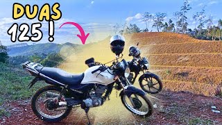 Trilha com a carnicinha e carrocinha 125cc no rodograu