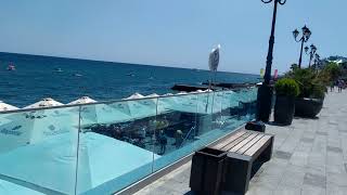 Крым ялта.лето море жара / Crimea Yalta.  summer sea heat 07/17/2020