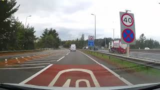 A Dash Cam Journey around Various Parts of Newport and Cwmbran, October 2023