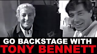 LEGENDARY SINGER, TONY BENNETT, HAS FUN WITH ROSS SHAFER