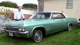 1965 Impala Convertible restoration review.