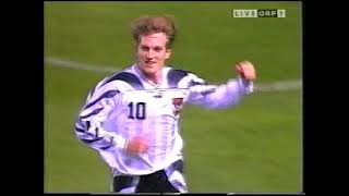 WM-Qualifikation: Schweden vs Österreich 0:1(0:1), 9. 10. 1996 Stockholm